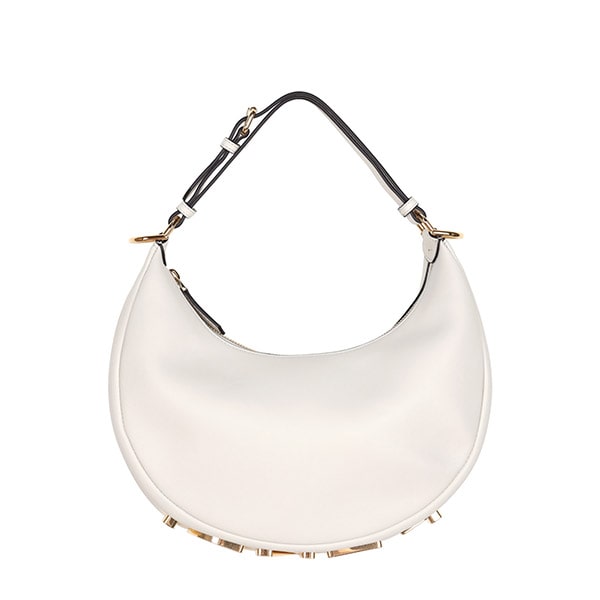 White Graffiti Small Shoulder Bag