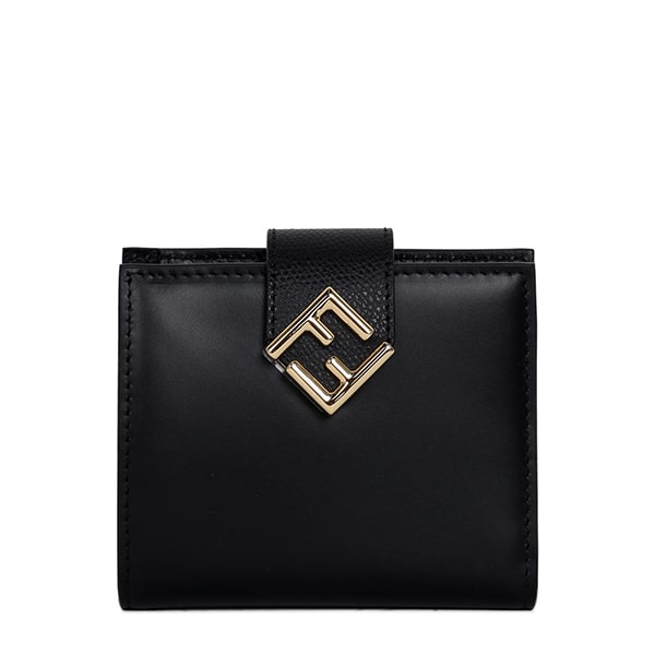 Black FF Diamond Half Wallet