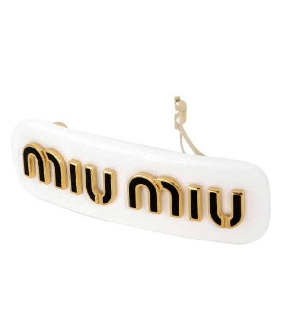 MIU MIU metal hair clip