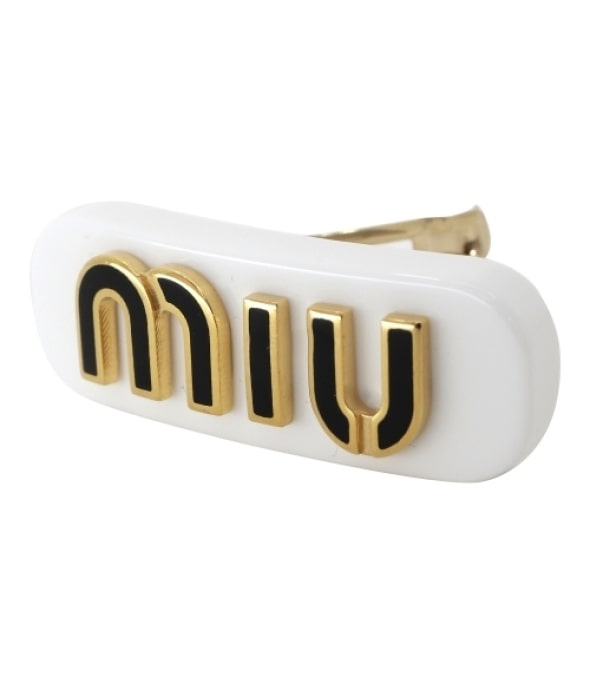 metal hair clip WHITE