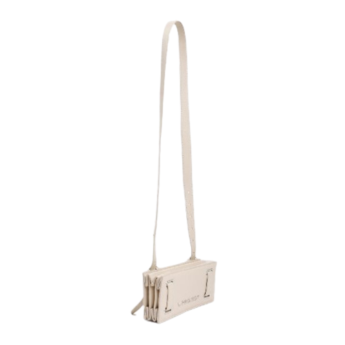 Logo accordion mini shoulder bag
