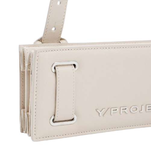 Logo accordion mini shoulder bag