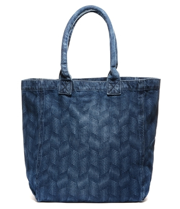 Yenki logo tote bag blue
