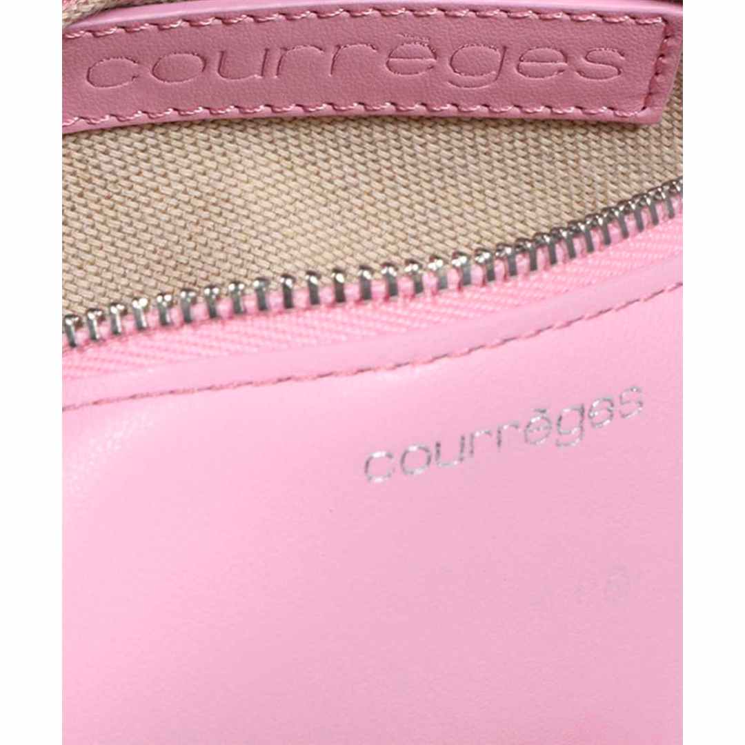 Metal Logo One Nano Leather Wallet