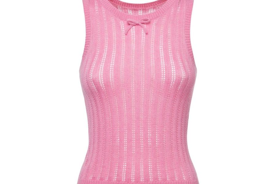 ROSSANA Cashmere Blend Knit Vest