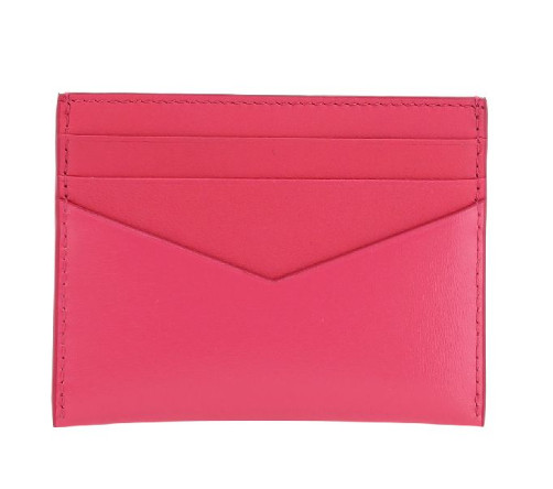 Antigona logo leather card wallet