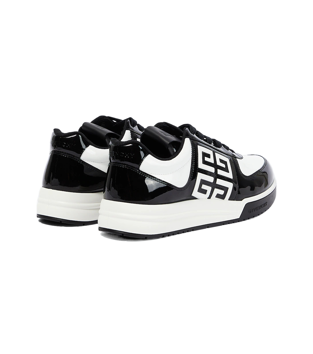 G4 patent leather sneakers