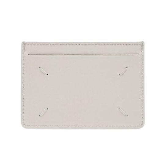 Public Small 4 Stitch Card Holder - White