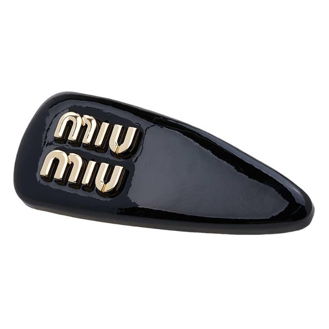 Patent Leather Hair Clip