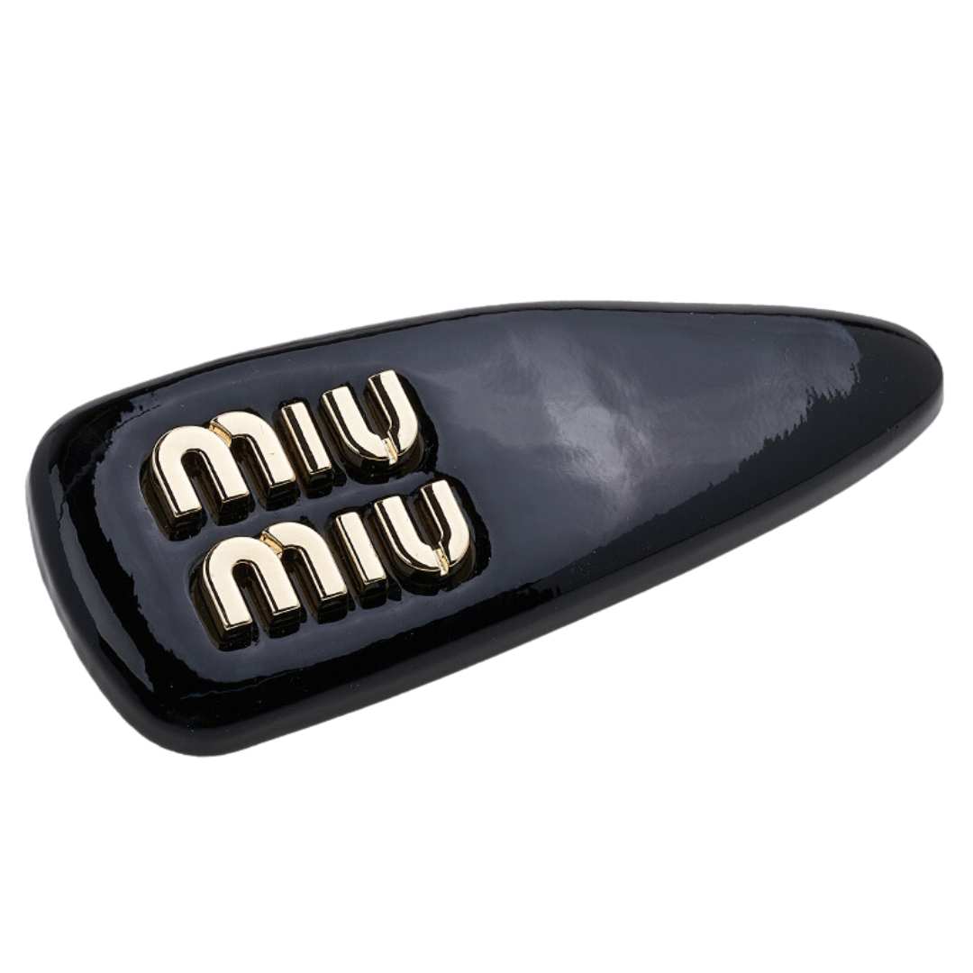 Patent Leather Hair Clip