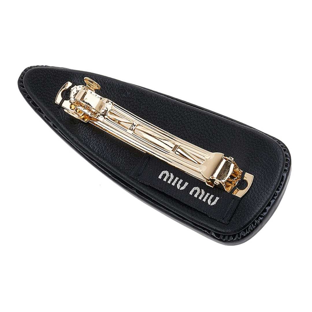 Patent Leather Hair Clip