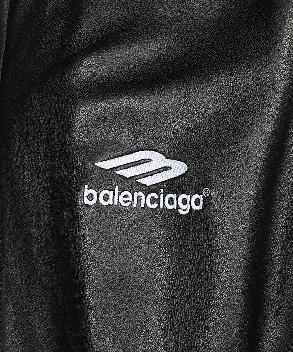 3B Sports Icon Leather Track Jacket