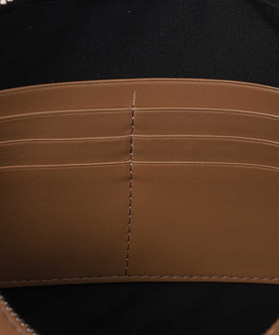 Diagonal leather camer case