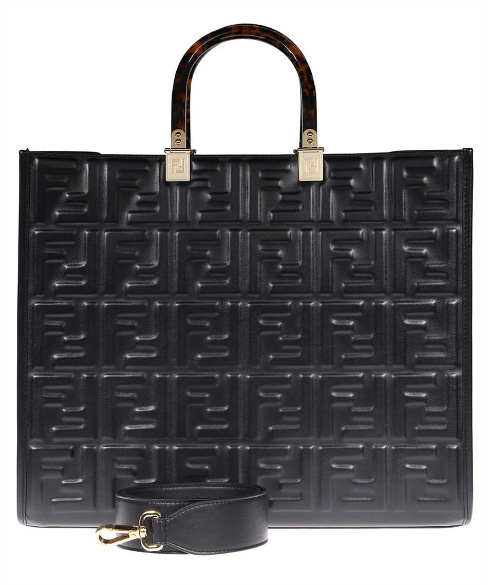 Sunshine Medium leather shopper bag 