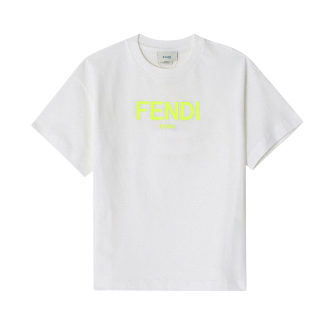 Logo Print Children's Short Sleeve T-Shirt Trend Mecca