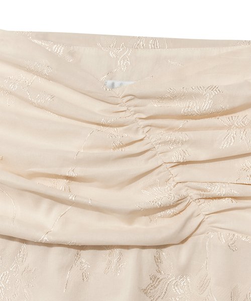 ANGEL BABY SKIRT (JACQUARD BEIGE)