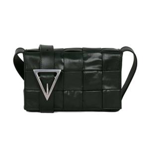 Bottega Veneta Small Leather Cassette Dark Green