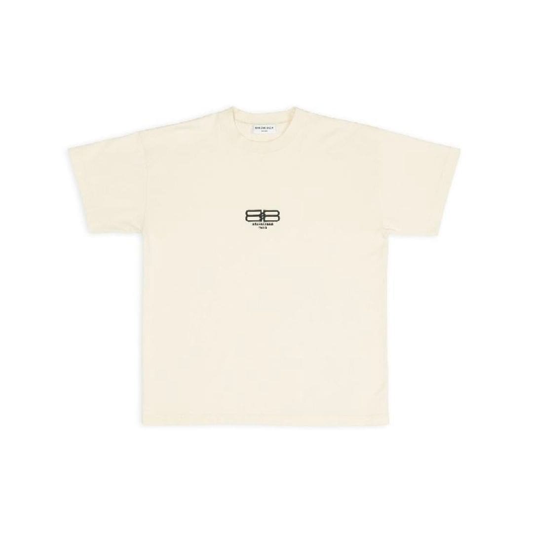BB Paris logo embroidered T-shirt