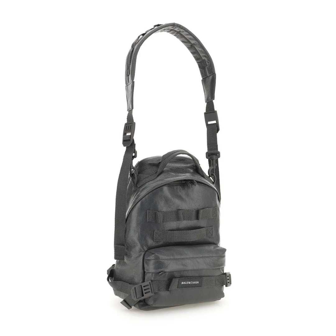 Army backpack in Arena leather