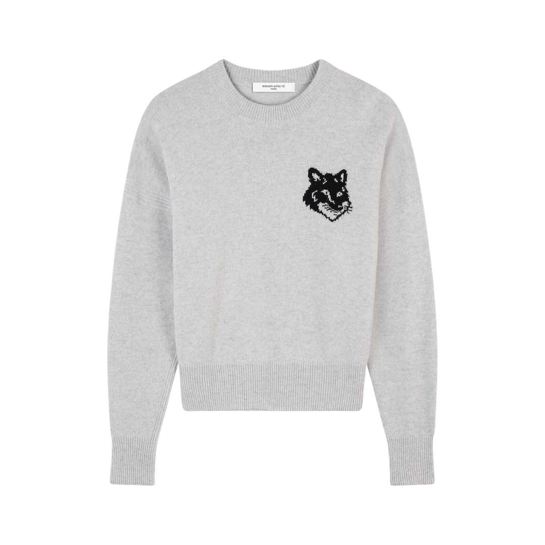 Fox Head Intarsia Comfort Jumper