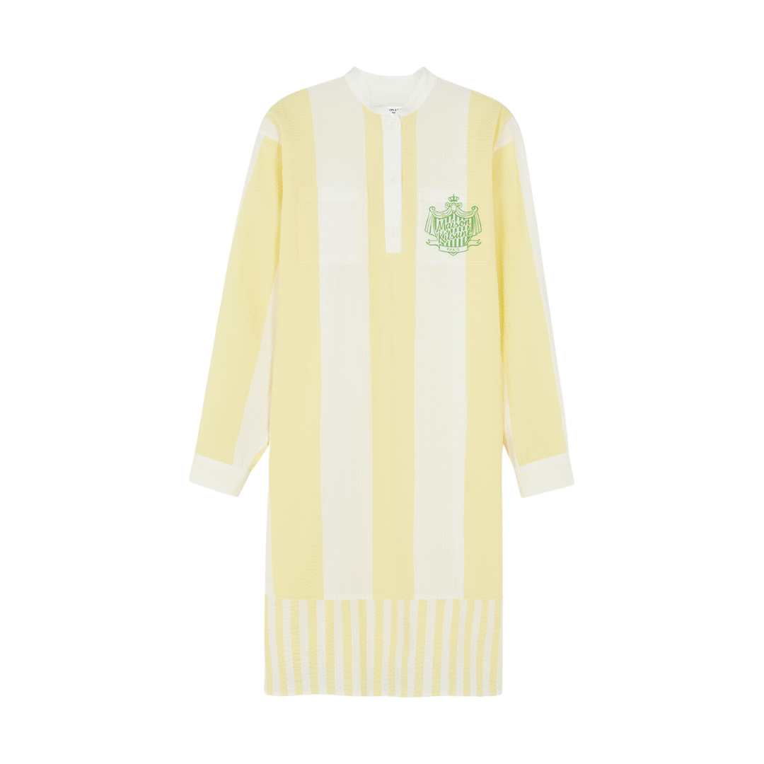 Poolside stripes tunic dress