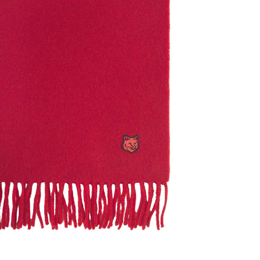 Bold Fox Head Patch Scarf