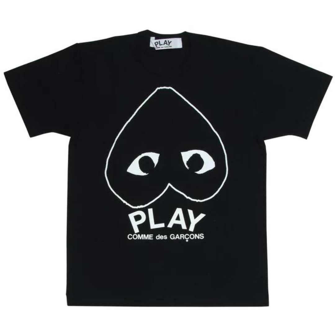 COMME des GARCONS Play Black Play T-Shirt 