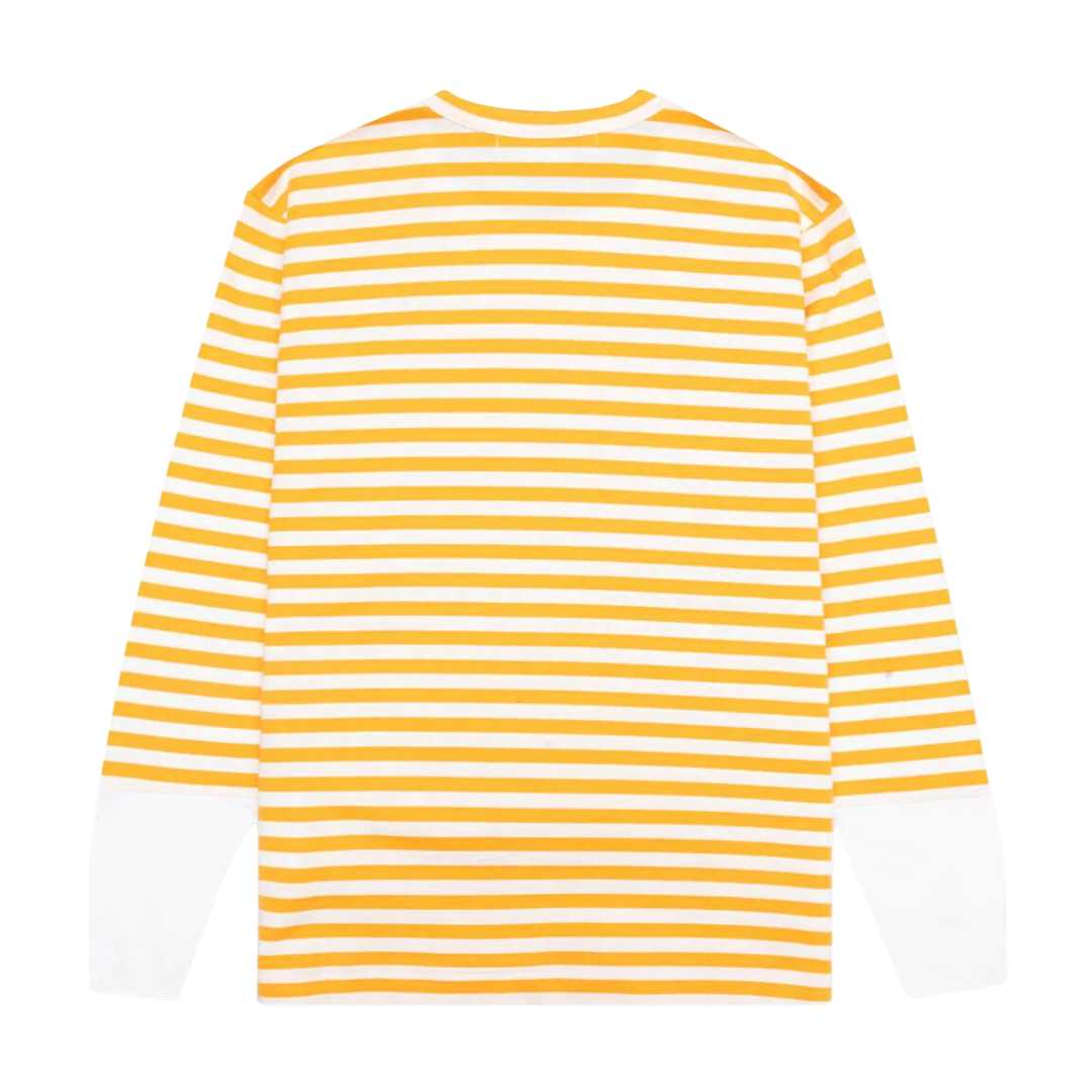 Red Heart Waffen Stripe Long Sleeve T-shirt