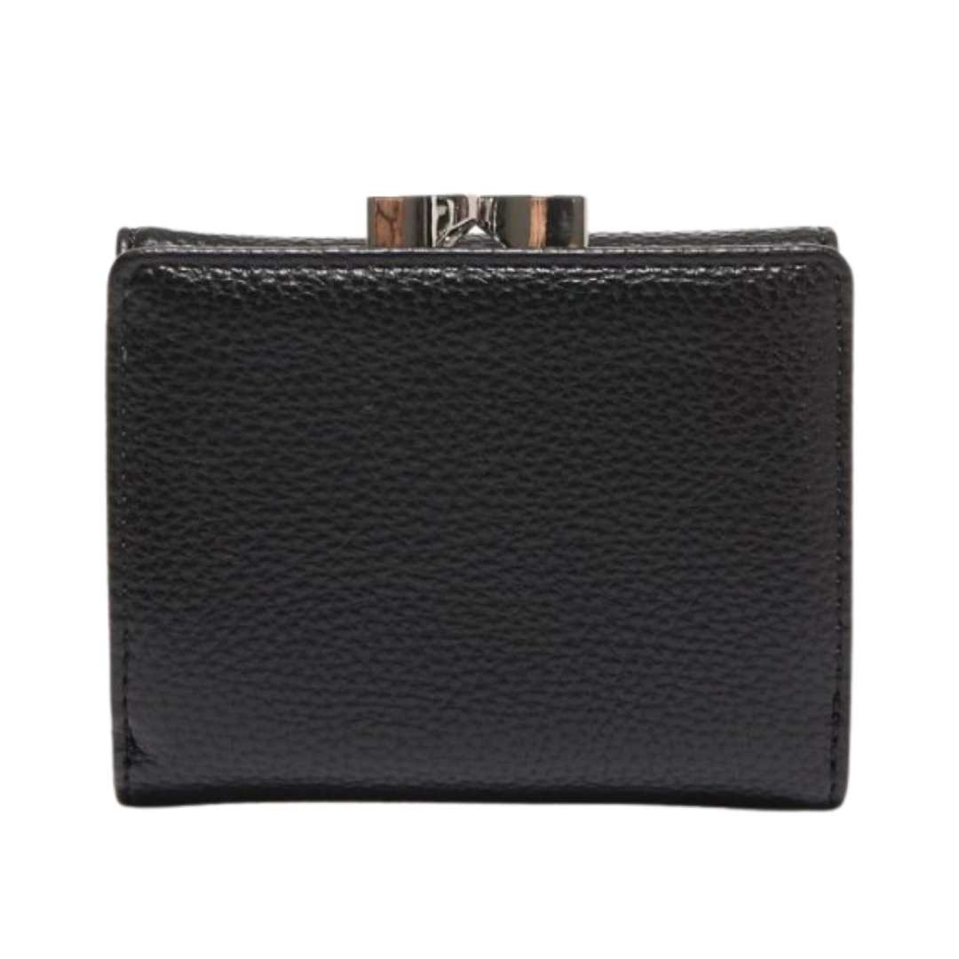 RE-VEGAN GRAIN SMALL FRAME WALLET