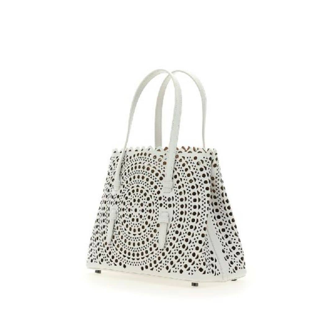 Mina 25 BN decoration leather tote bag