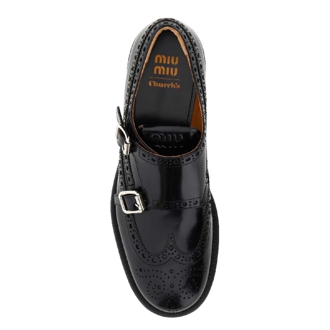 Church's Brogue Monk Strap Shoes