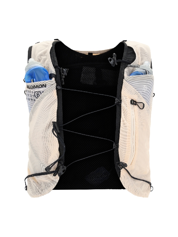 Salomon number logo mesh panel vest