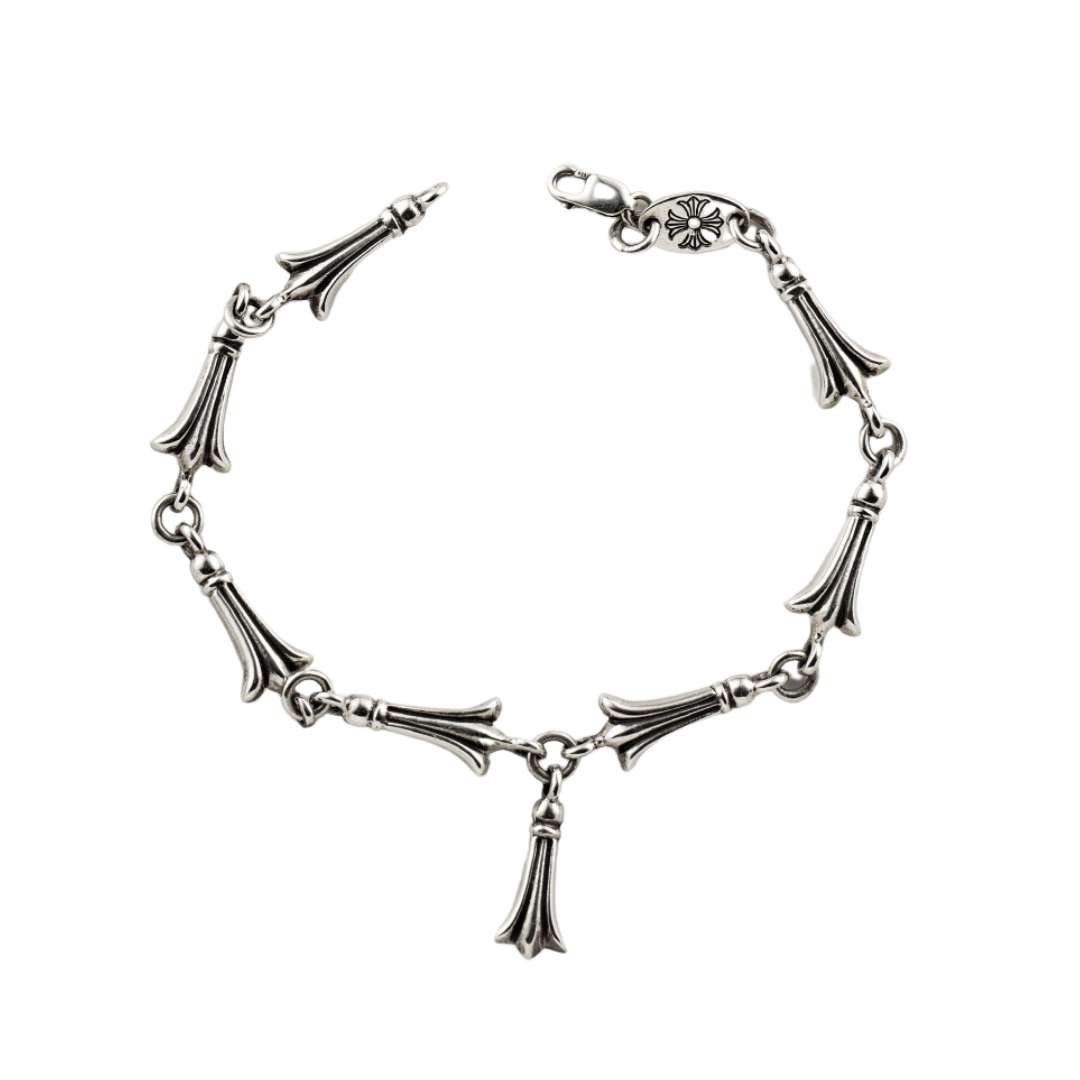 Cross Tail Link Bracelet