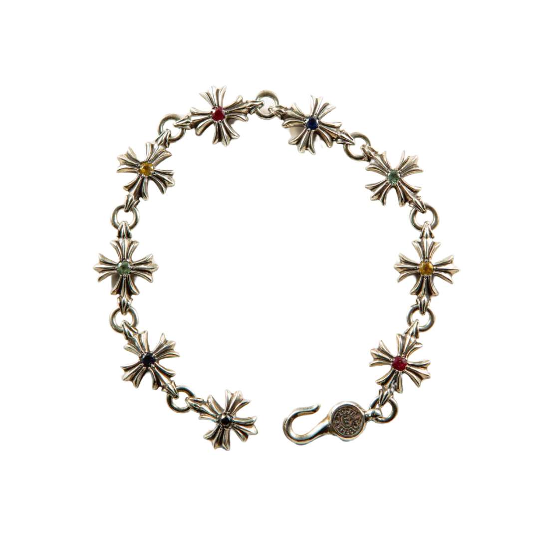 CH Cutout Bracelet Multi-Jewel / ruby, sapphire, diamond (after)