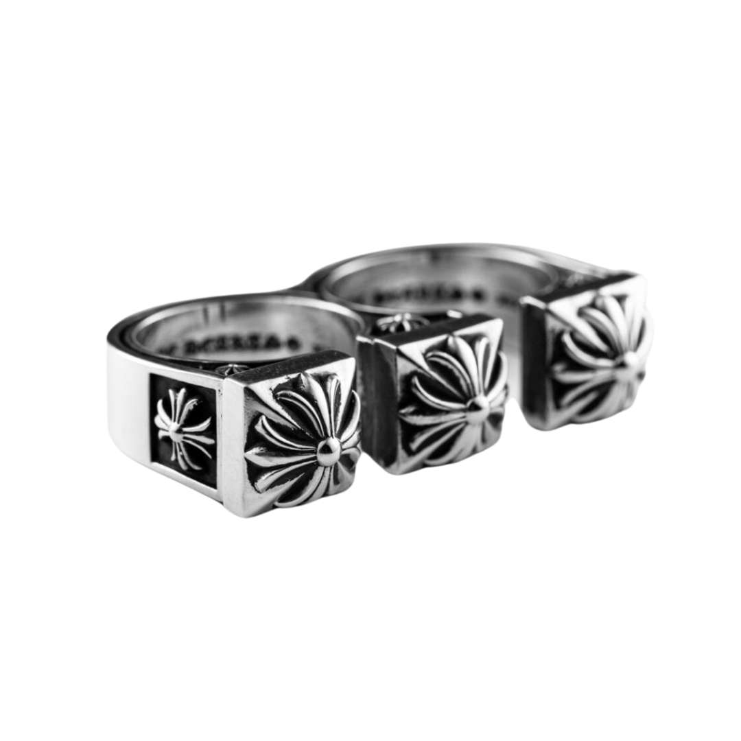Double Brass Knuckle CH Plus Ring