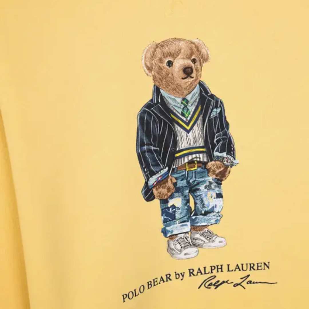 Ralph Lauren Heritage Bear Sweatshirt Polo