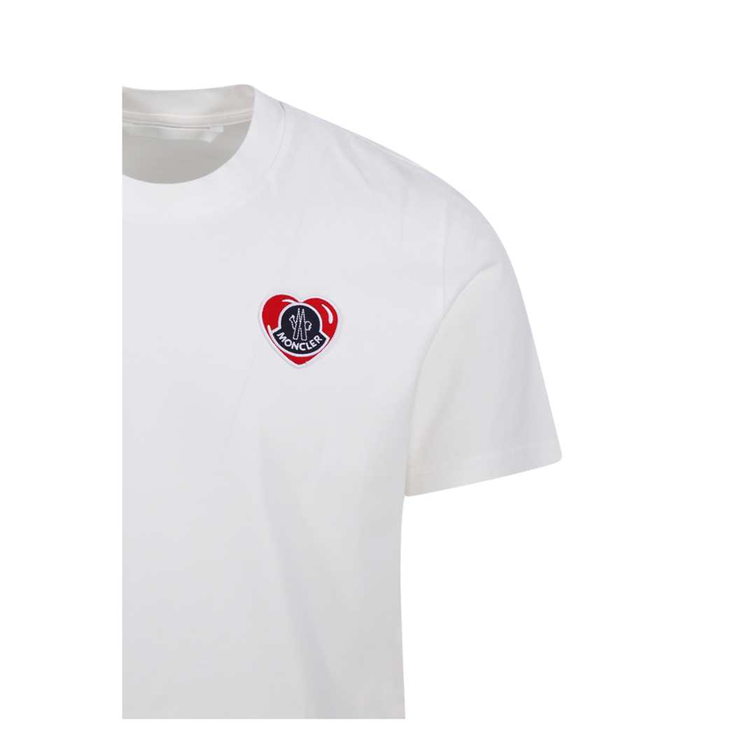 logo patch short sleeve t-shirt