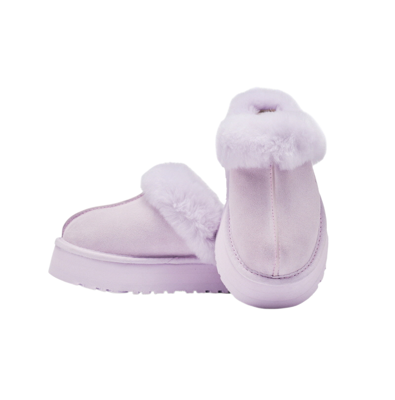 Disket Platform Lavender Fog Slippers