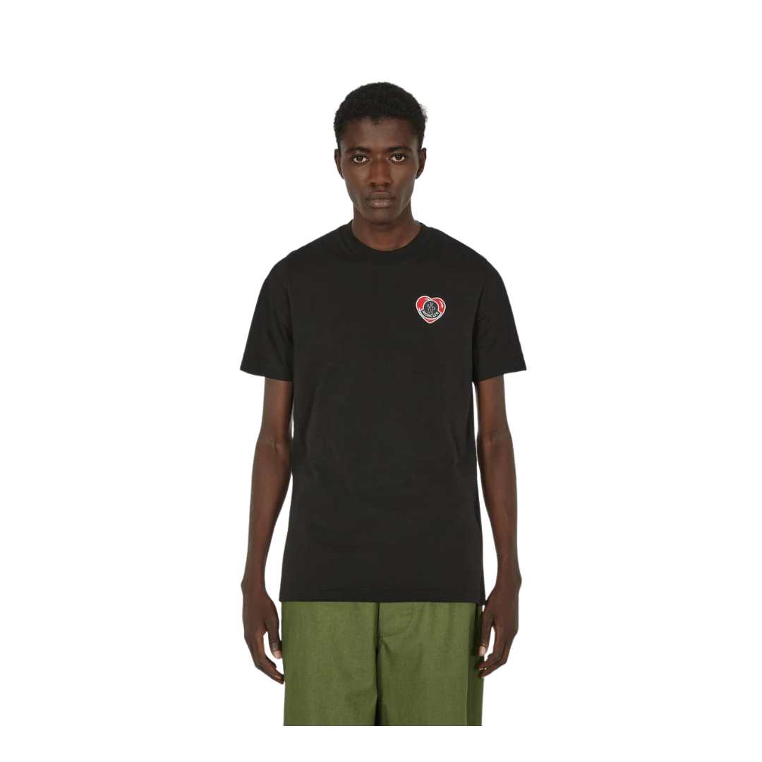 logo patch short sleeve t-shirt