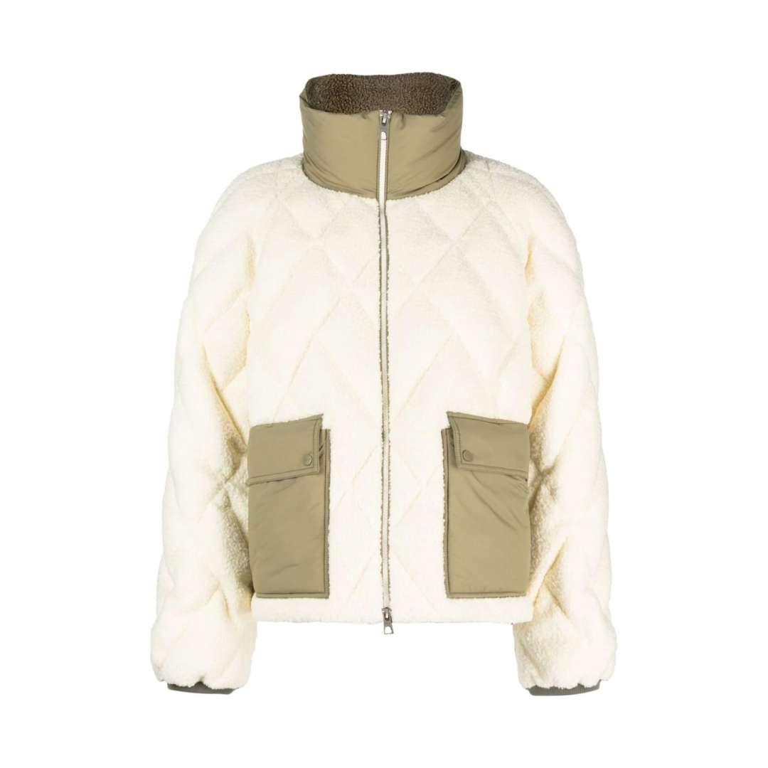 Jonquille Quilted Bouclé Down Jacket