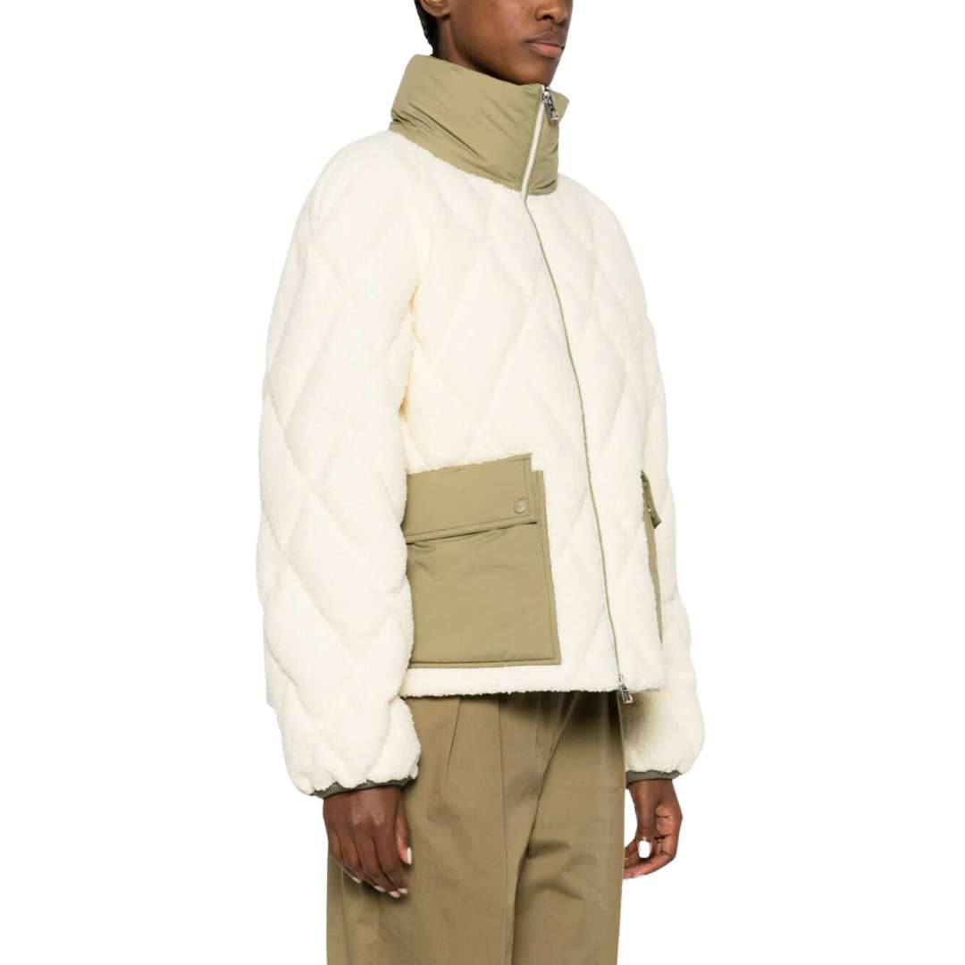 Jonquille Quilted Bouclé Down Jacket