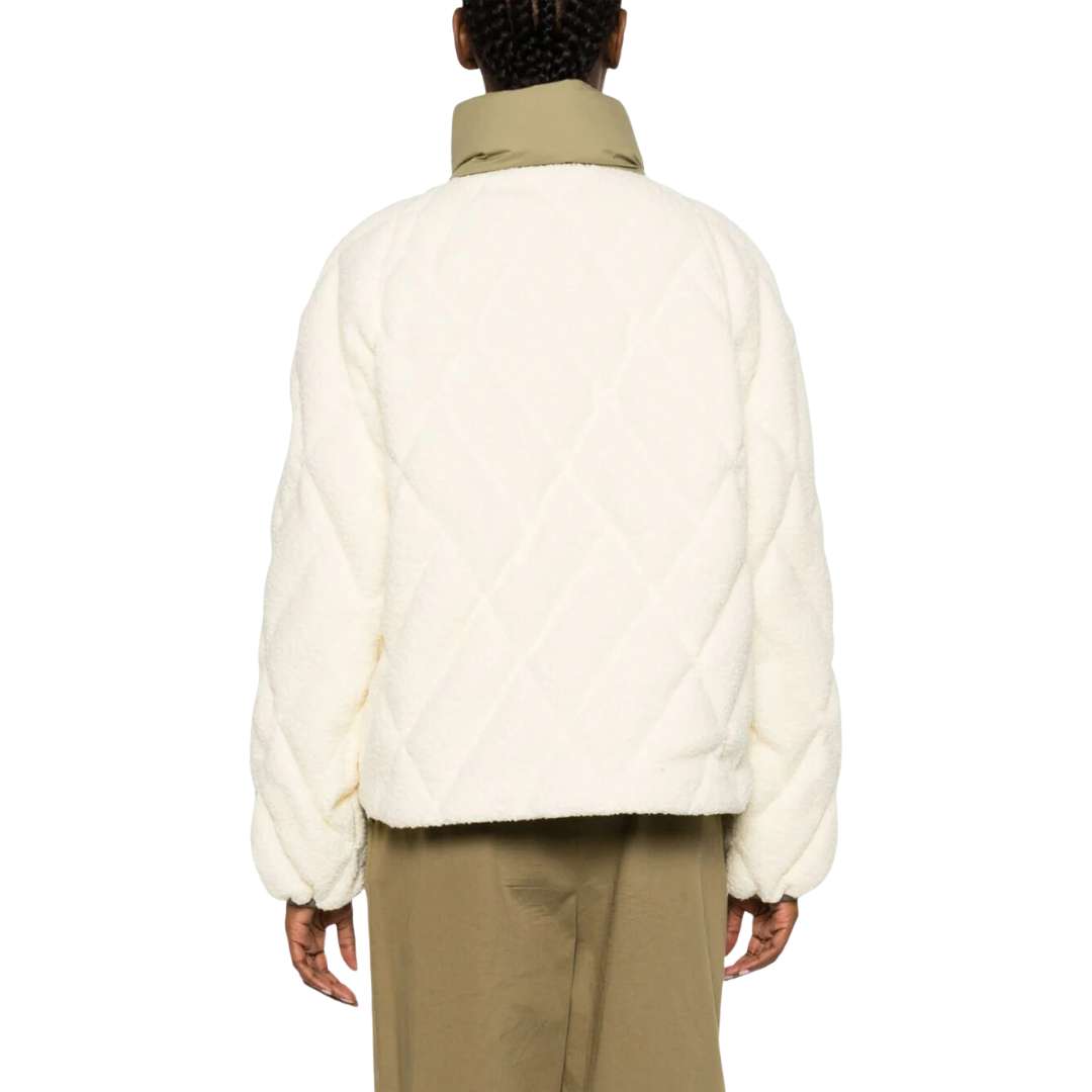 Jonquille Quilted Bouclé Down Jacket