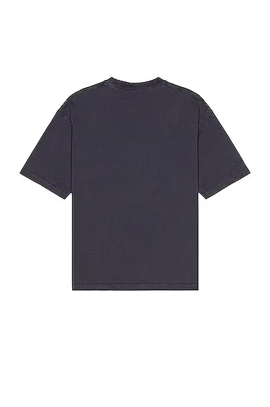Balenciaga Medium Fit T Shirt In Blue