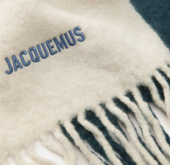 Moisson Gradient Scarf Multi Navy