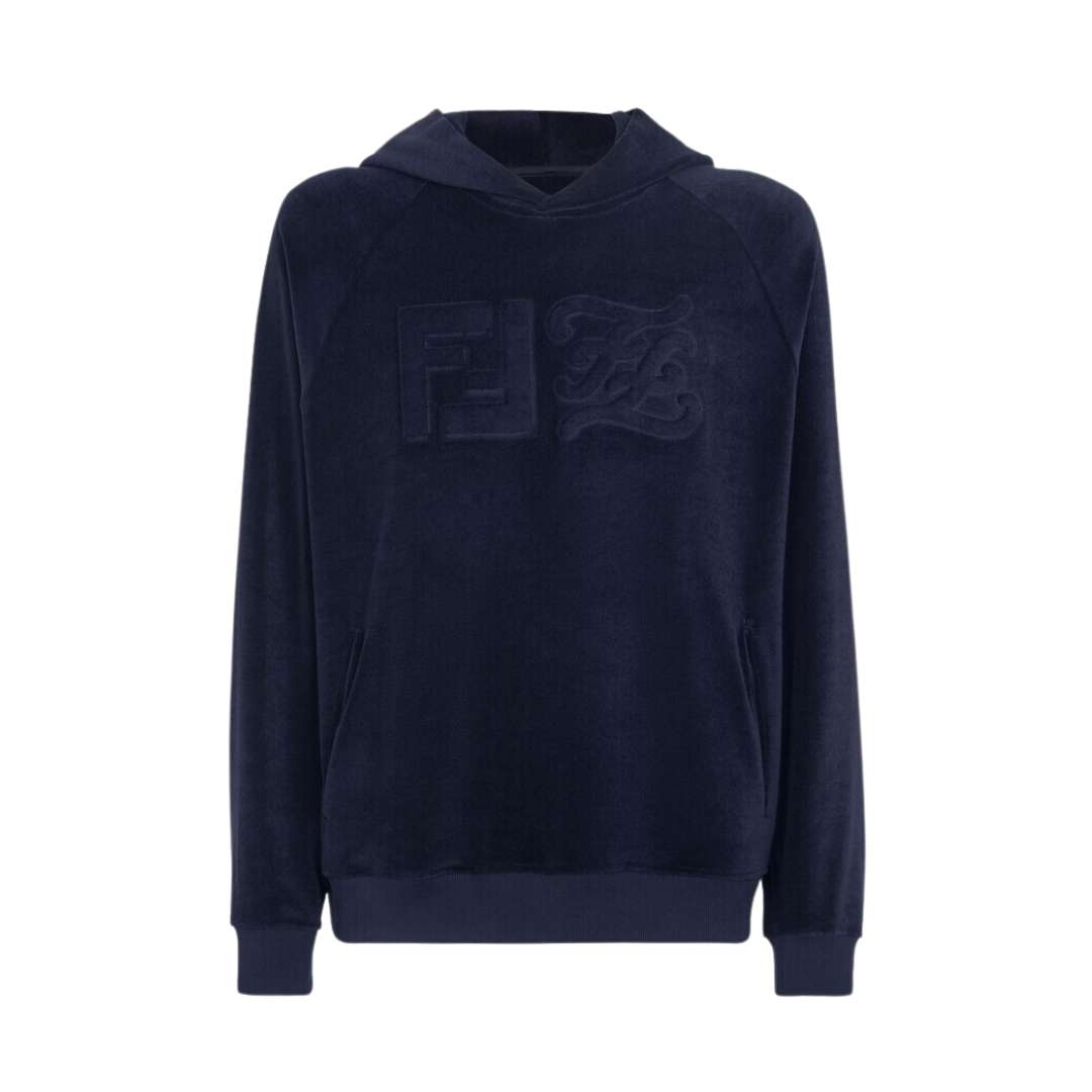 Blue cotton sweatshirt