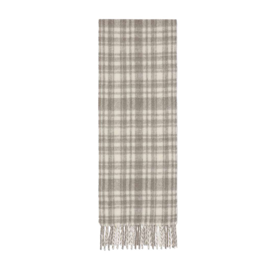 Neutrals Oversize Checkered Scarf