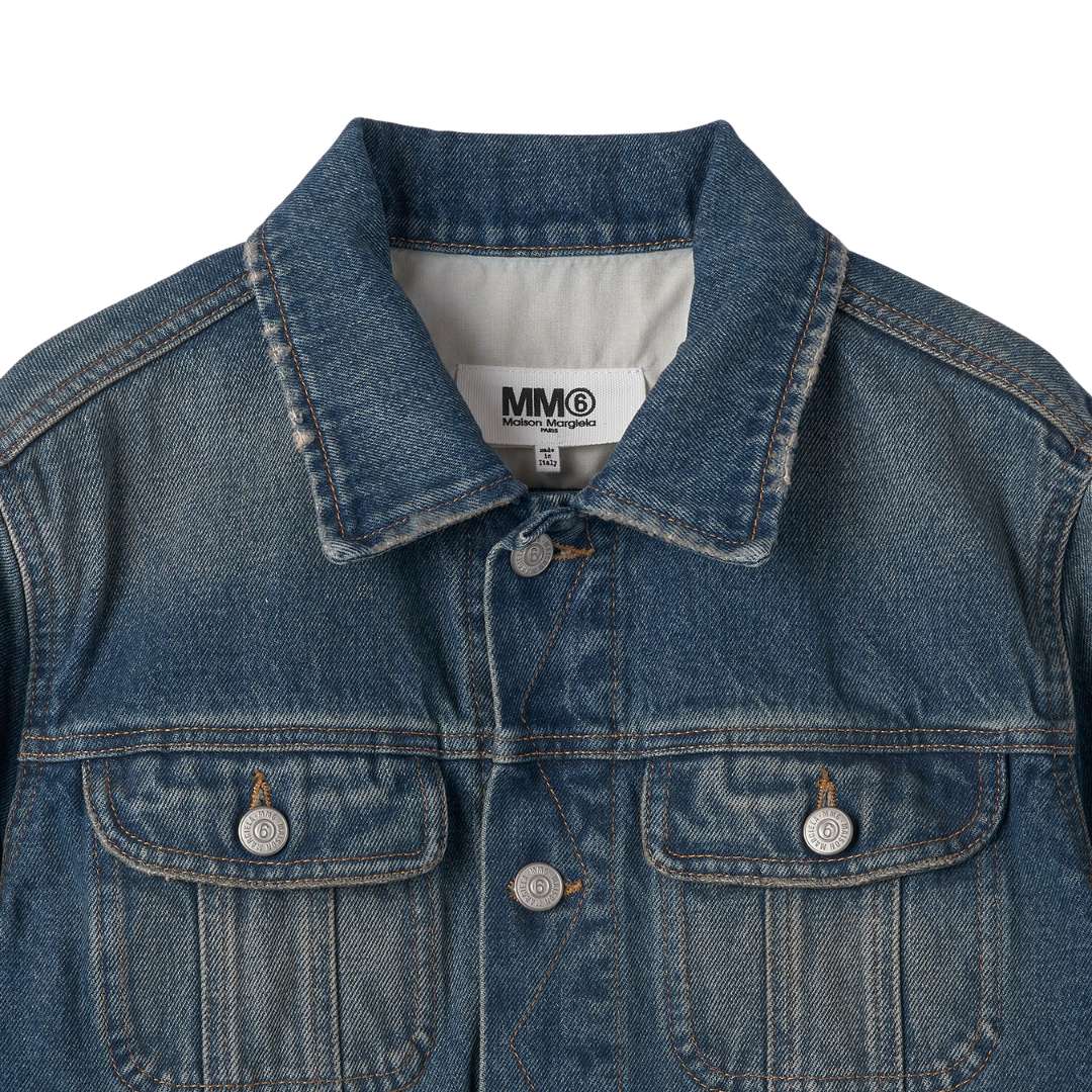 Denim Distressed Jacket