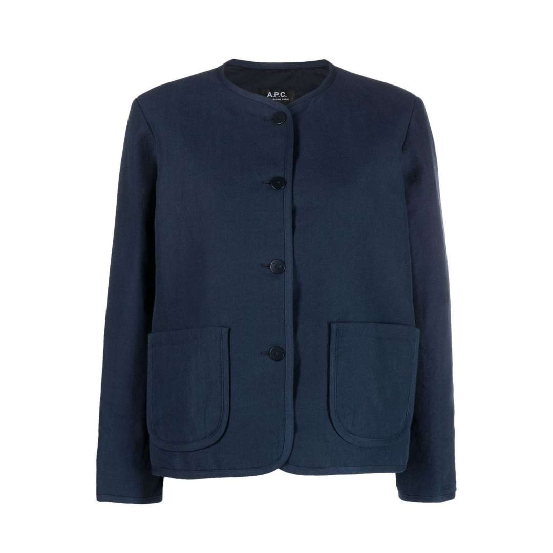 Katia scoop-neck jacket