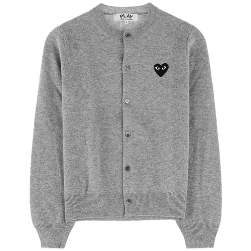 Women's Black Heart Waffen Cardigan