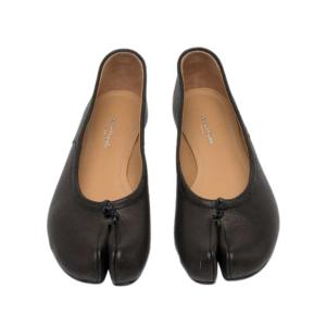 SS25 Tabi Ballerina Flats - Black